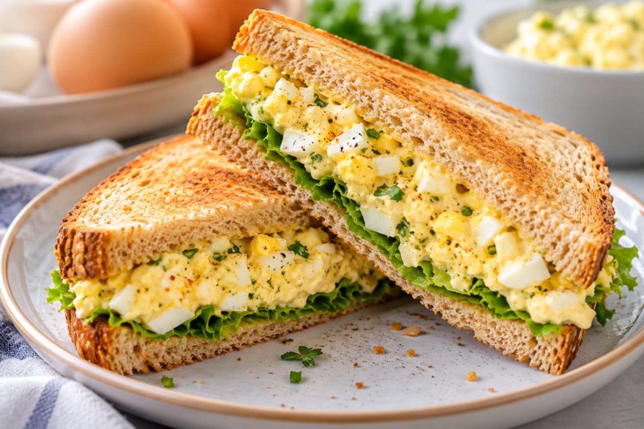 The Best Egg Salad Sandwich