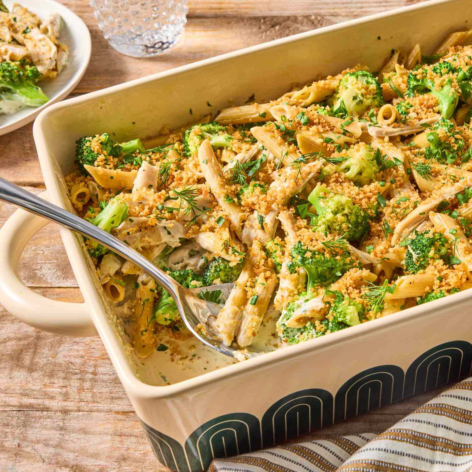 Dijon Ranch Chicken & Broccoli Casserole