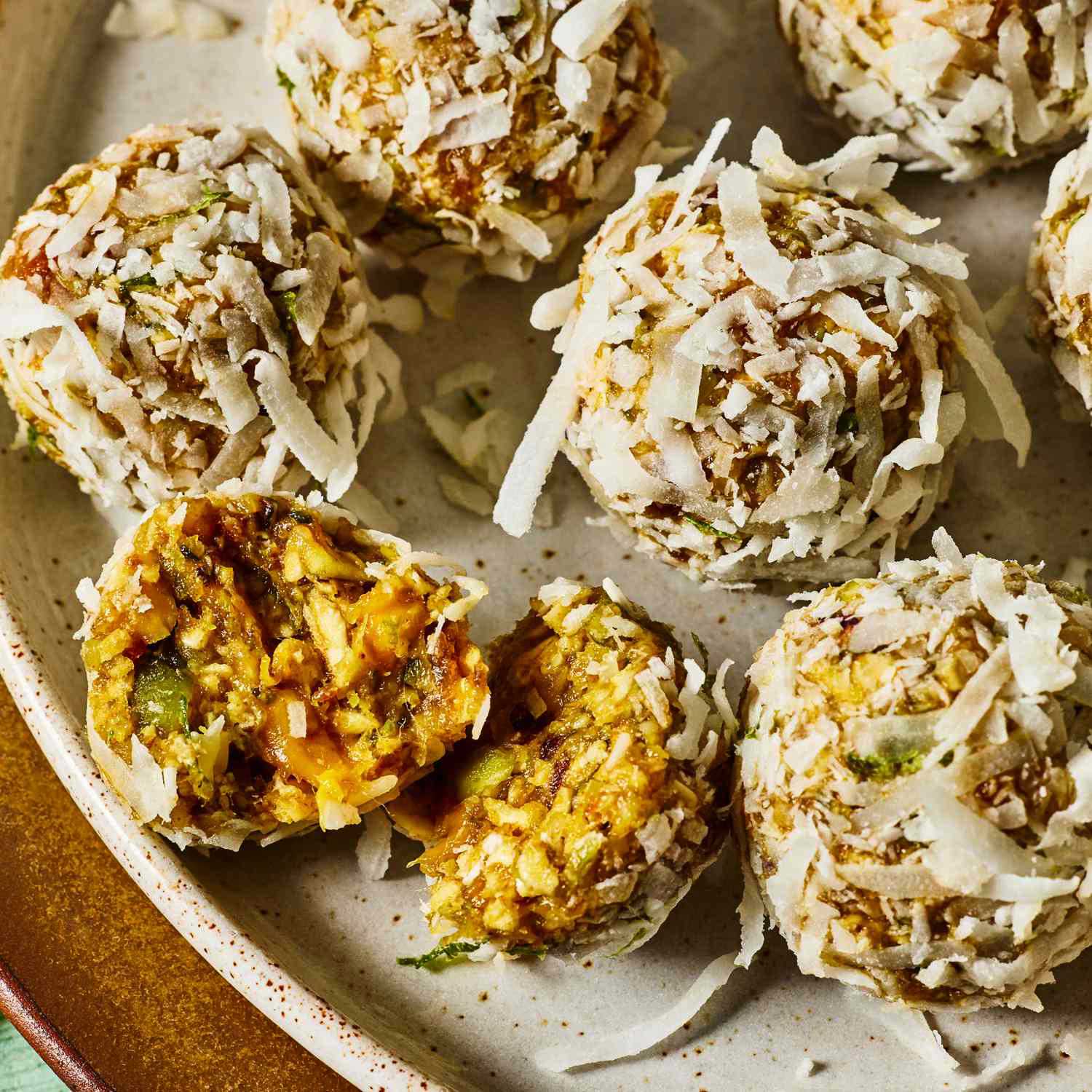Mango-Lime Coconut Energy Balls