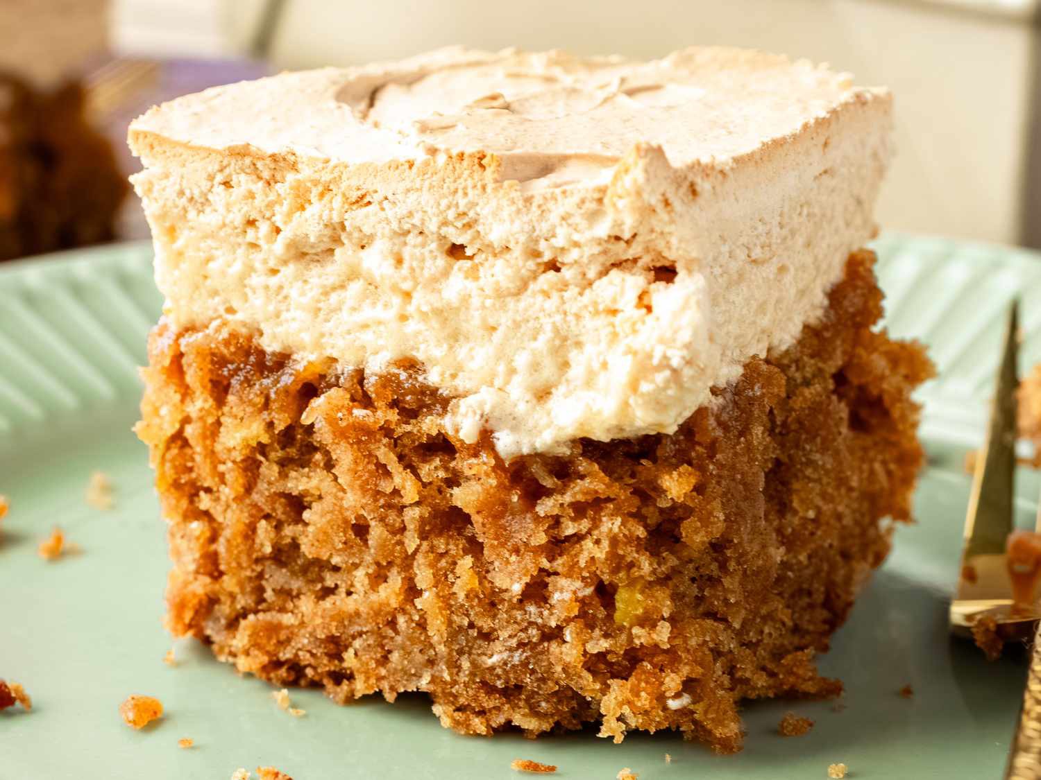 Old-Fashioned Apple Cake with Meringue Topping