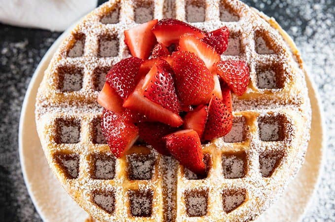 Homemade Belgian Waffle Recipe