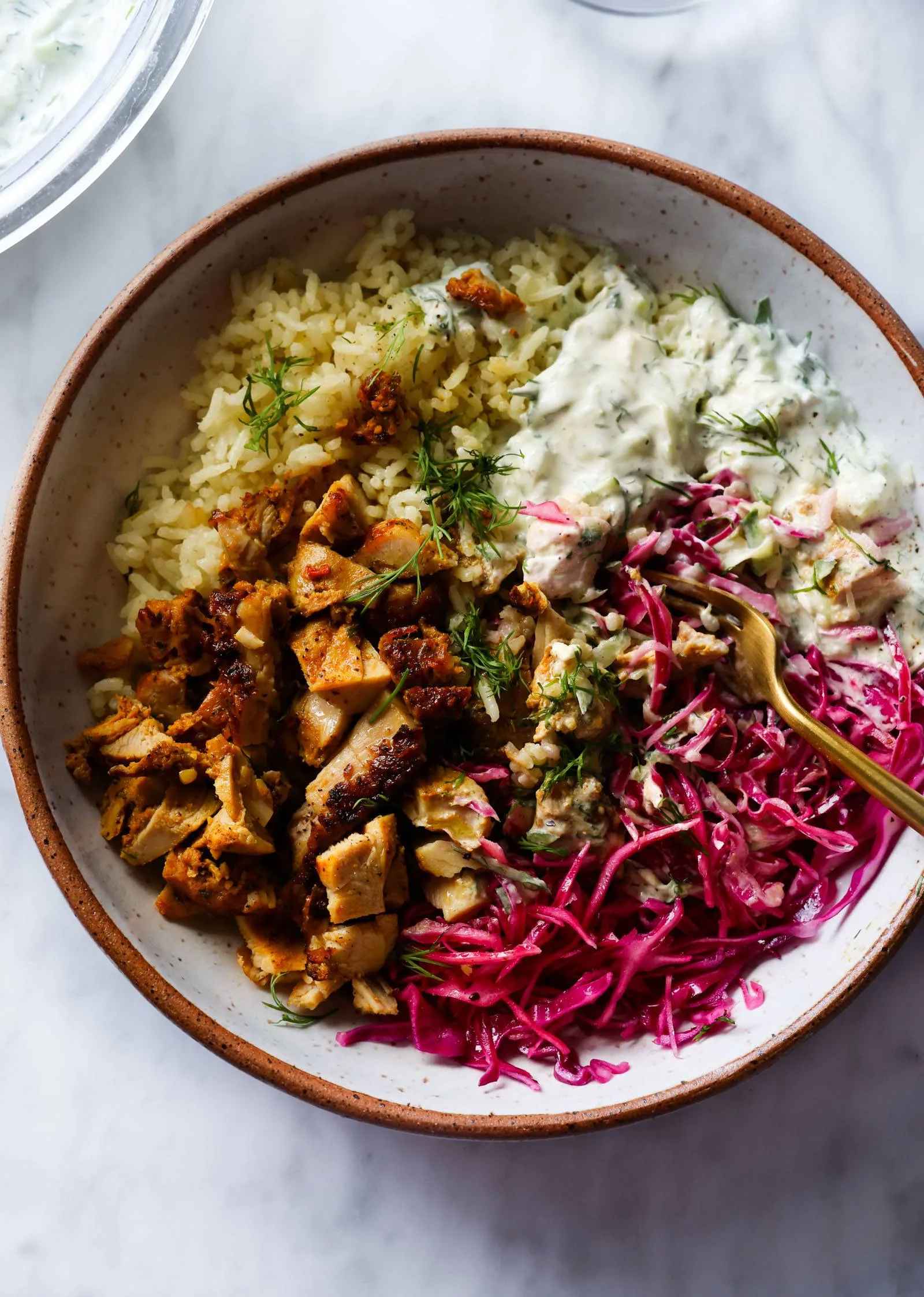 Chicken Shawarma with Lemon Rice