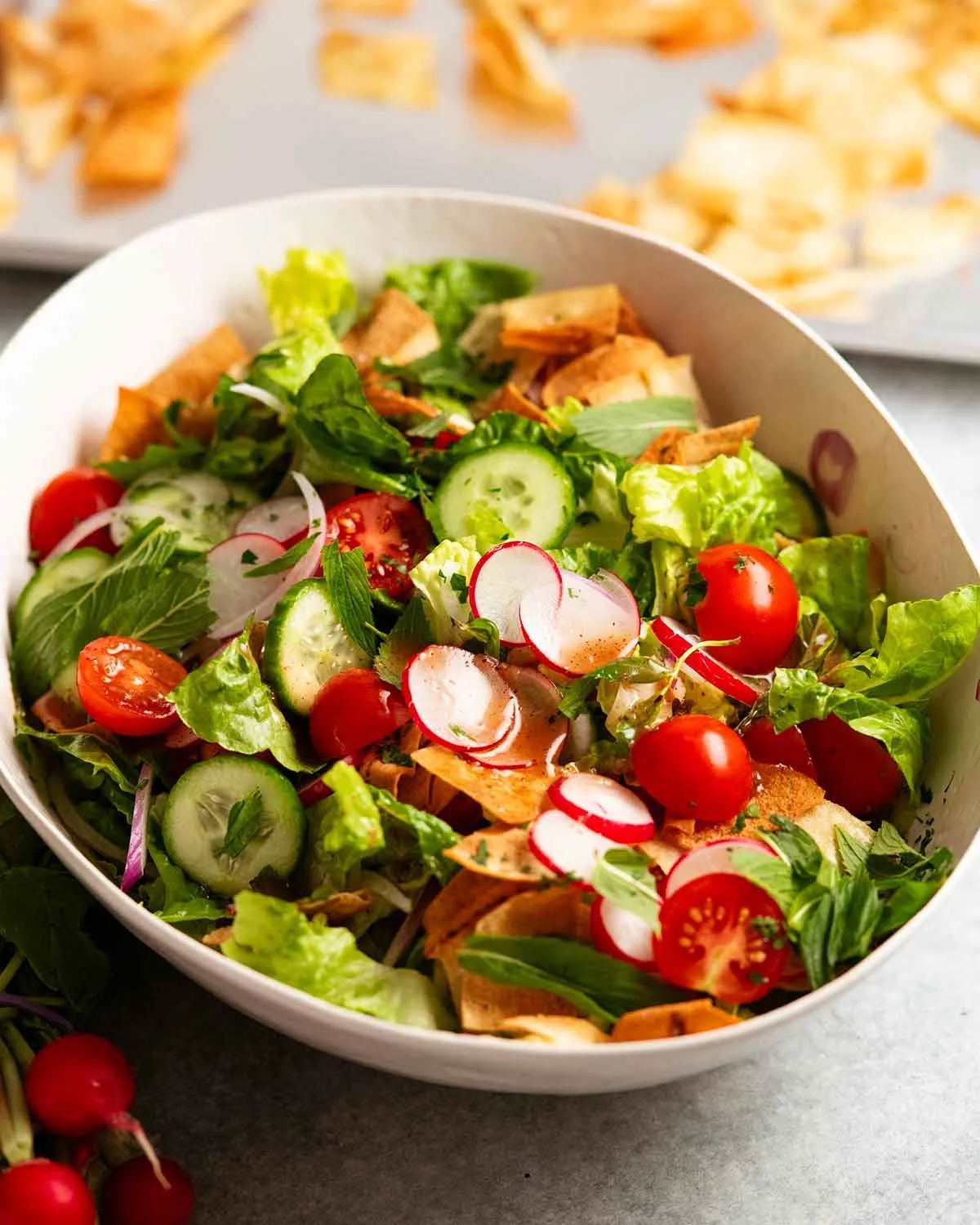 Lebanese Fattoush
