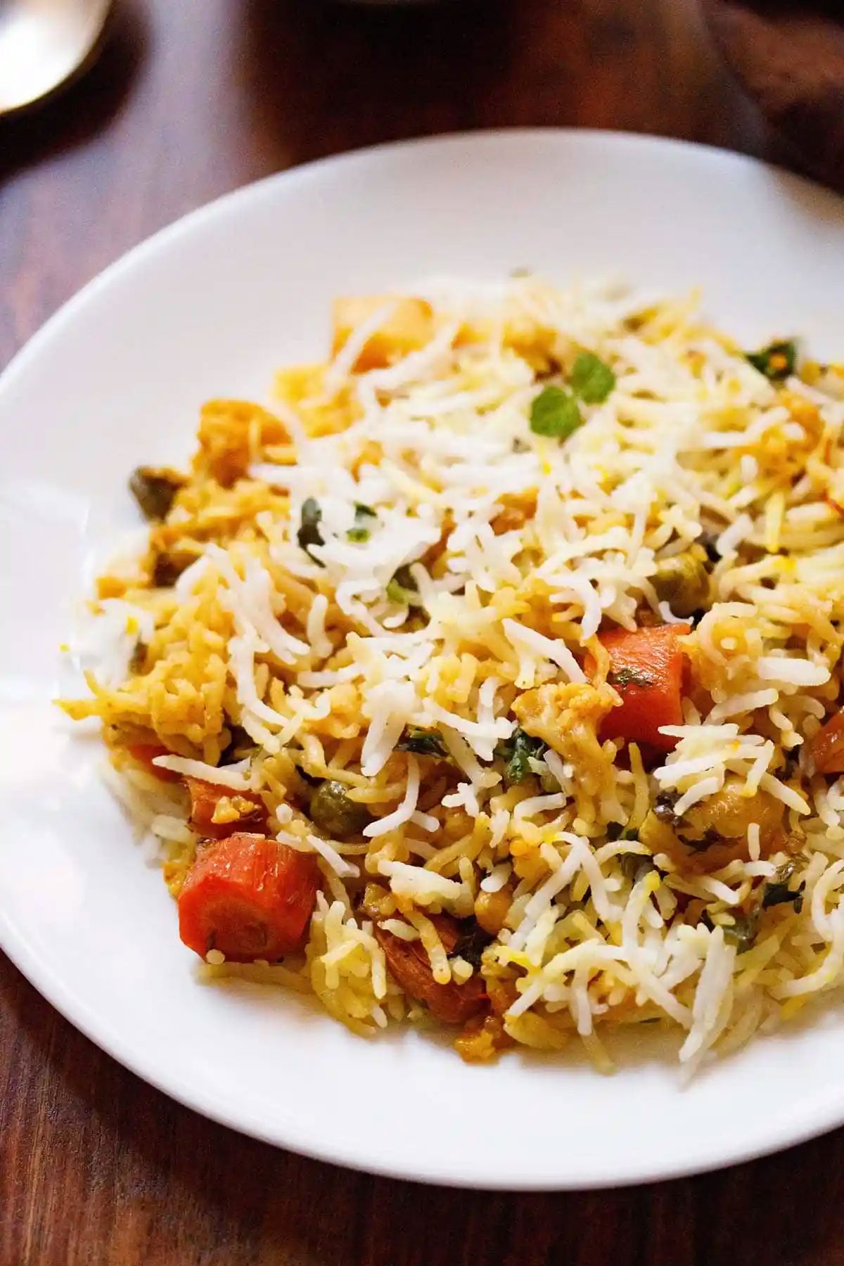 Vegetable Dum Biryani | Hyderabadi Veg Dum Biryani