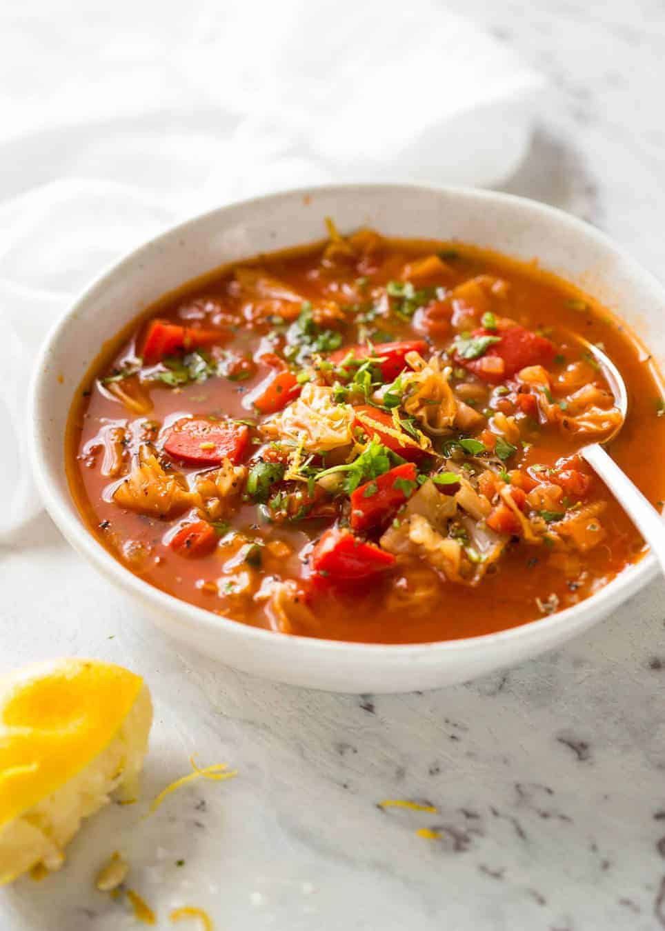 Spanish Healthy Vegetable Soup