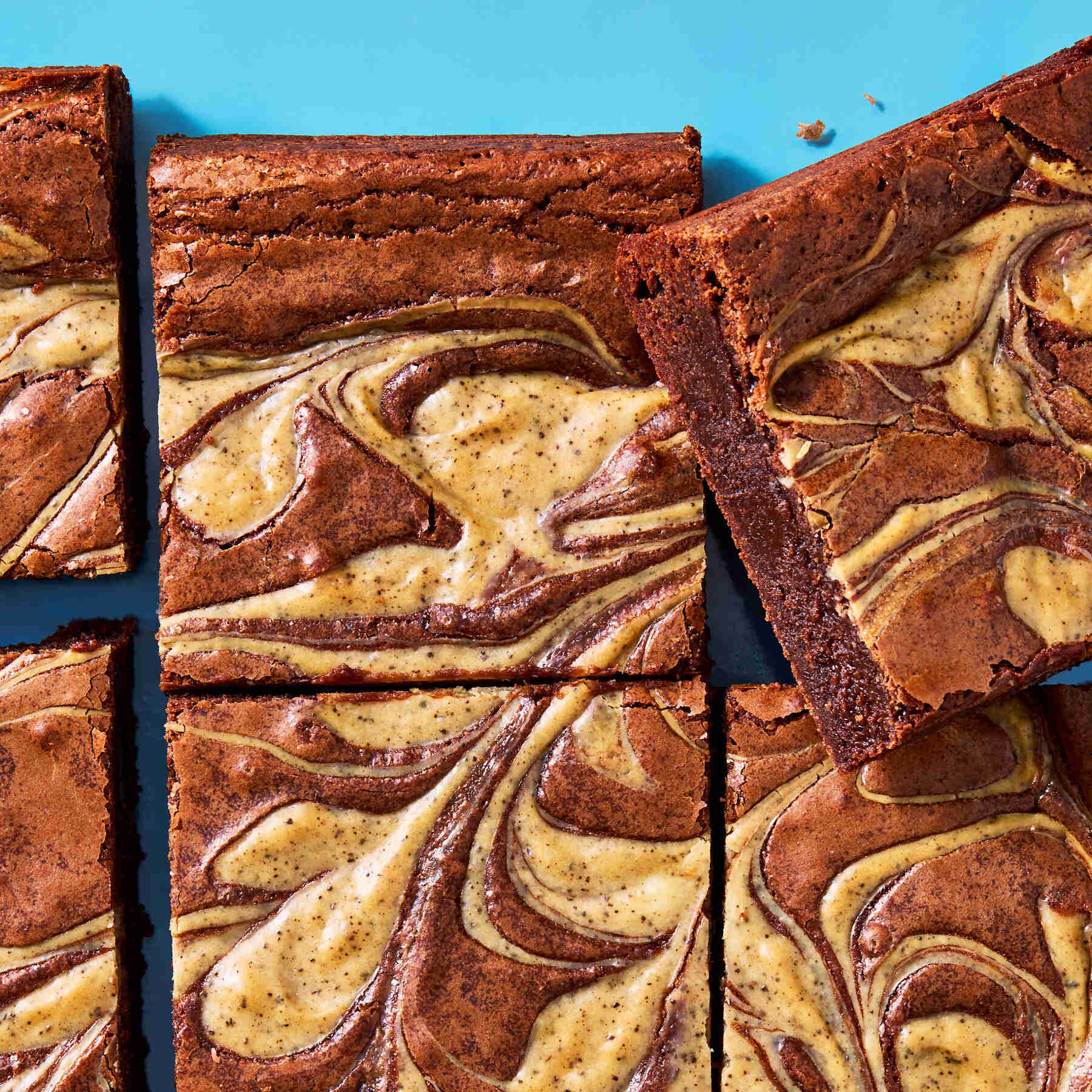 Vietnamese Coffee Swirl Brownies