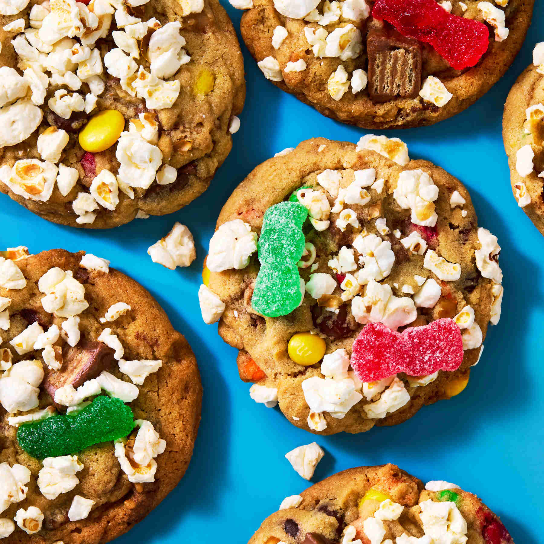 Popcorn Bucket Cookies