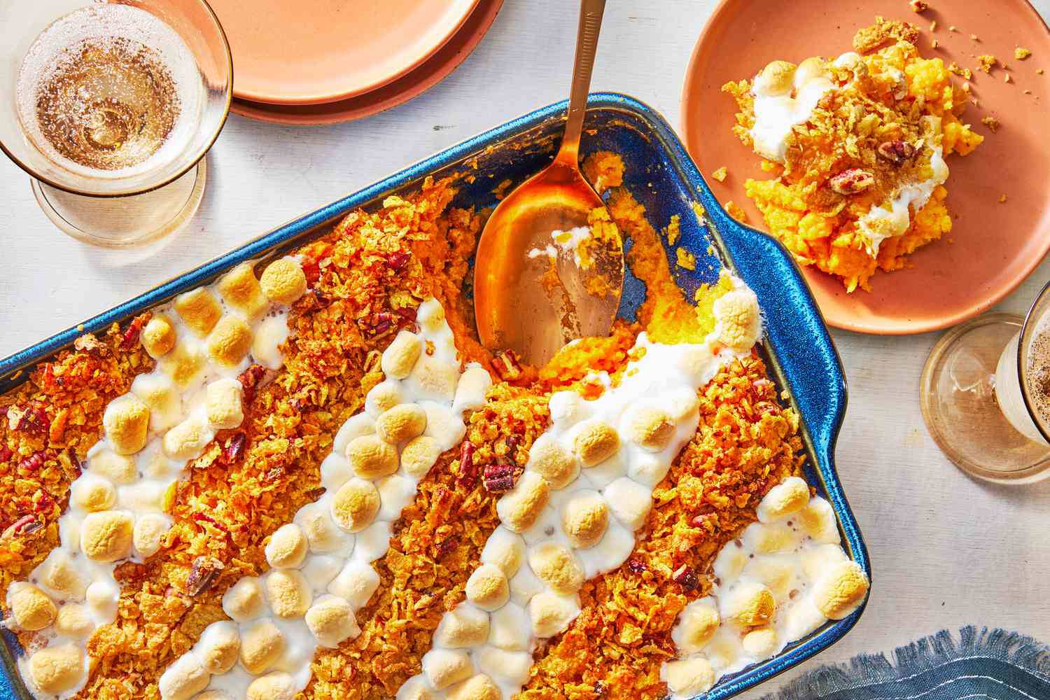 Sweet Potato Casserole With Marshmallows