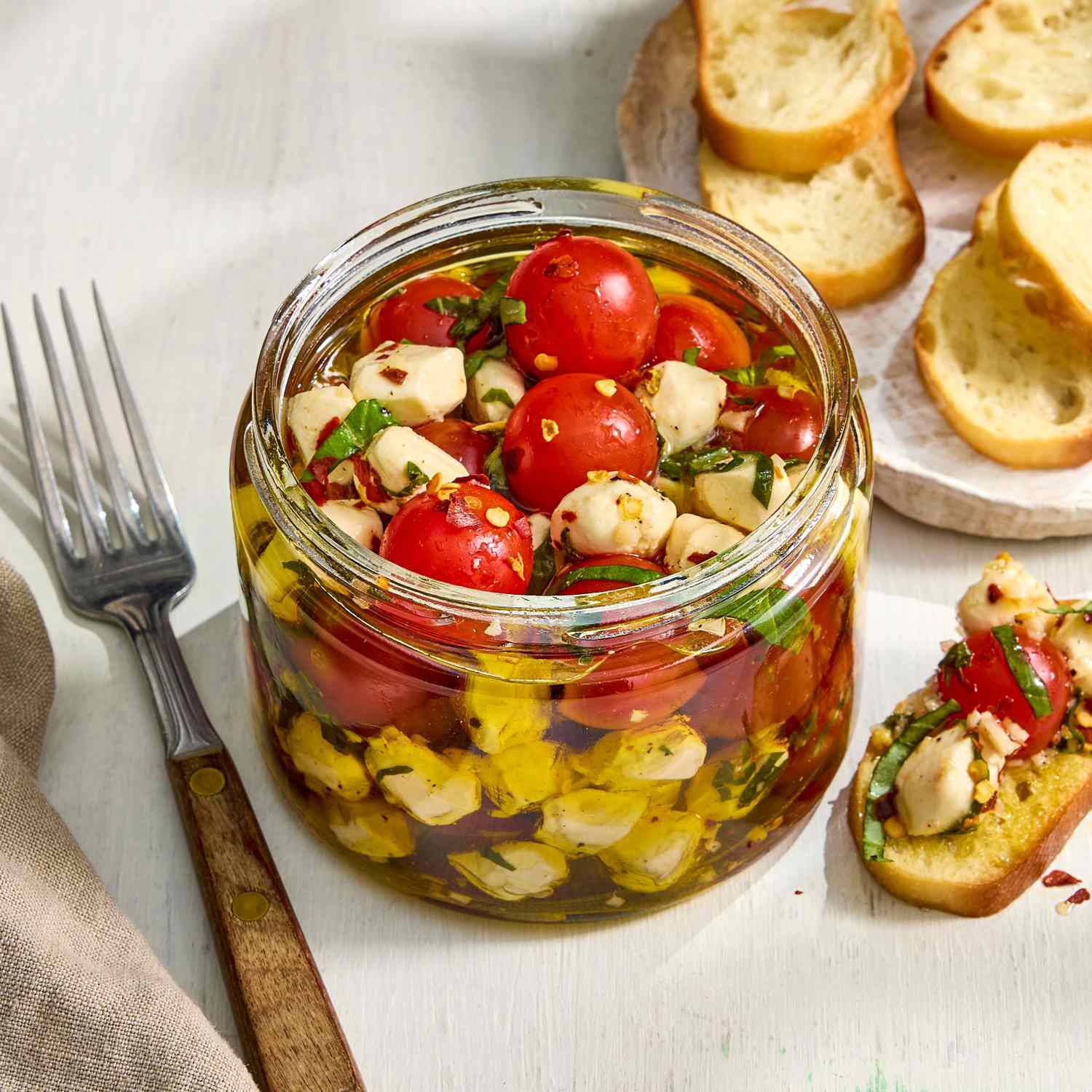 Marinated Mozzarella & Tomato Salad