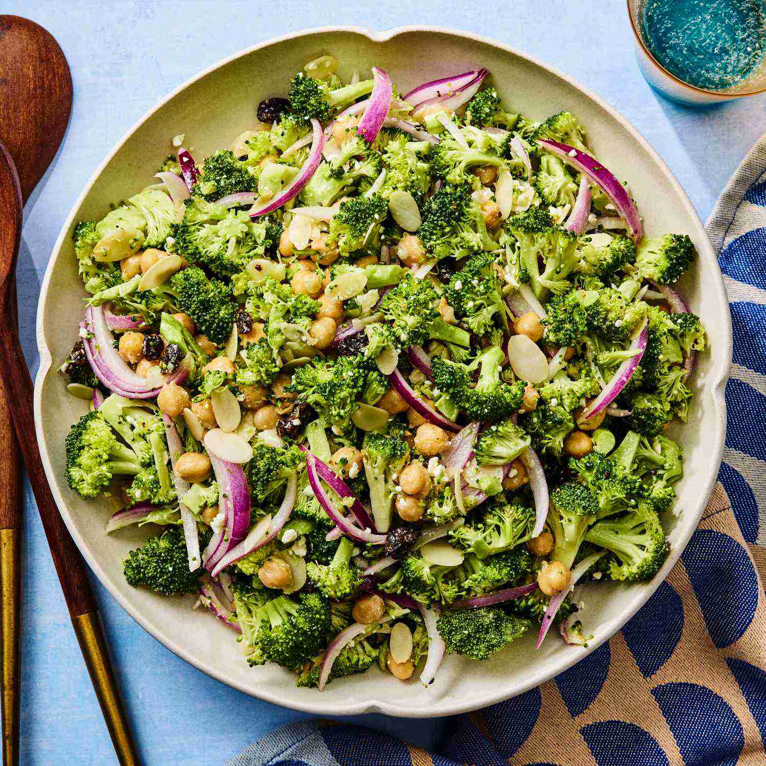 Chopped Broccoli & Chickpea Salad