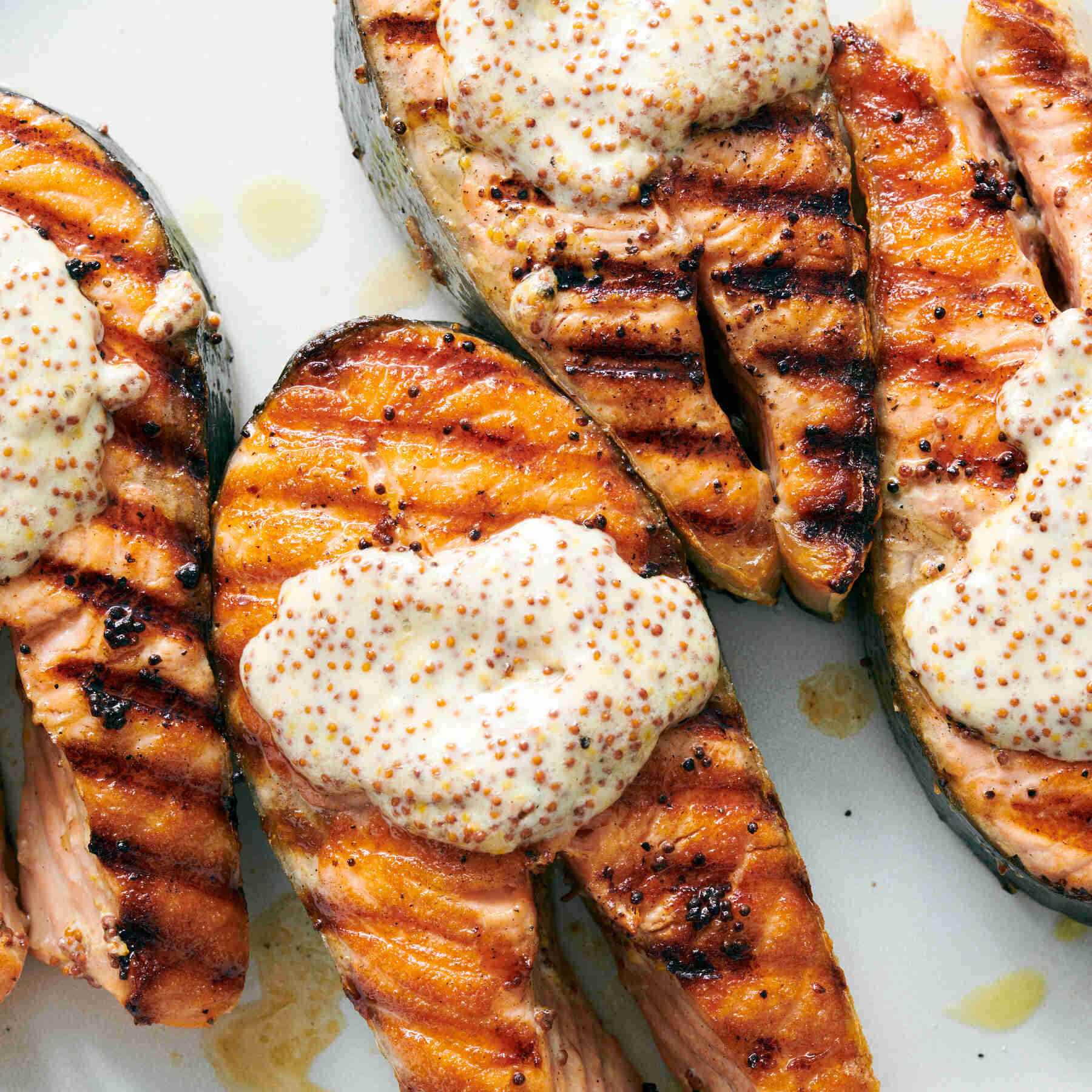 Grilled Salmon Steaks