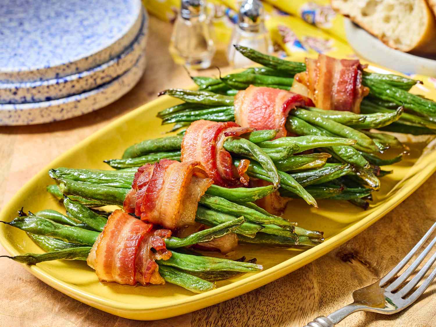 Bacon-Wrapped Green Bean Bundles
