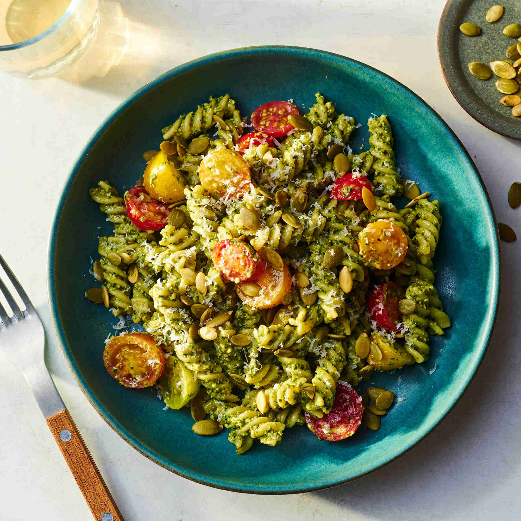 Pasta With Pumpkin Seed Pesto