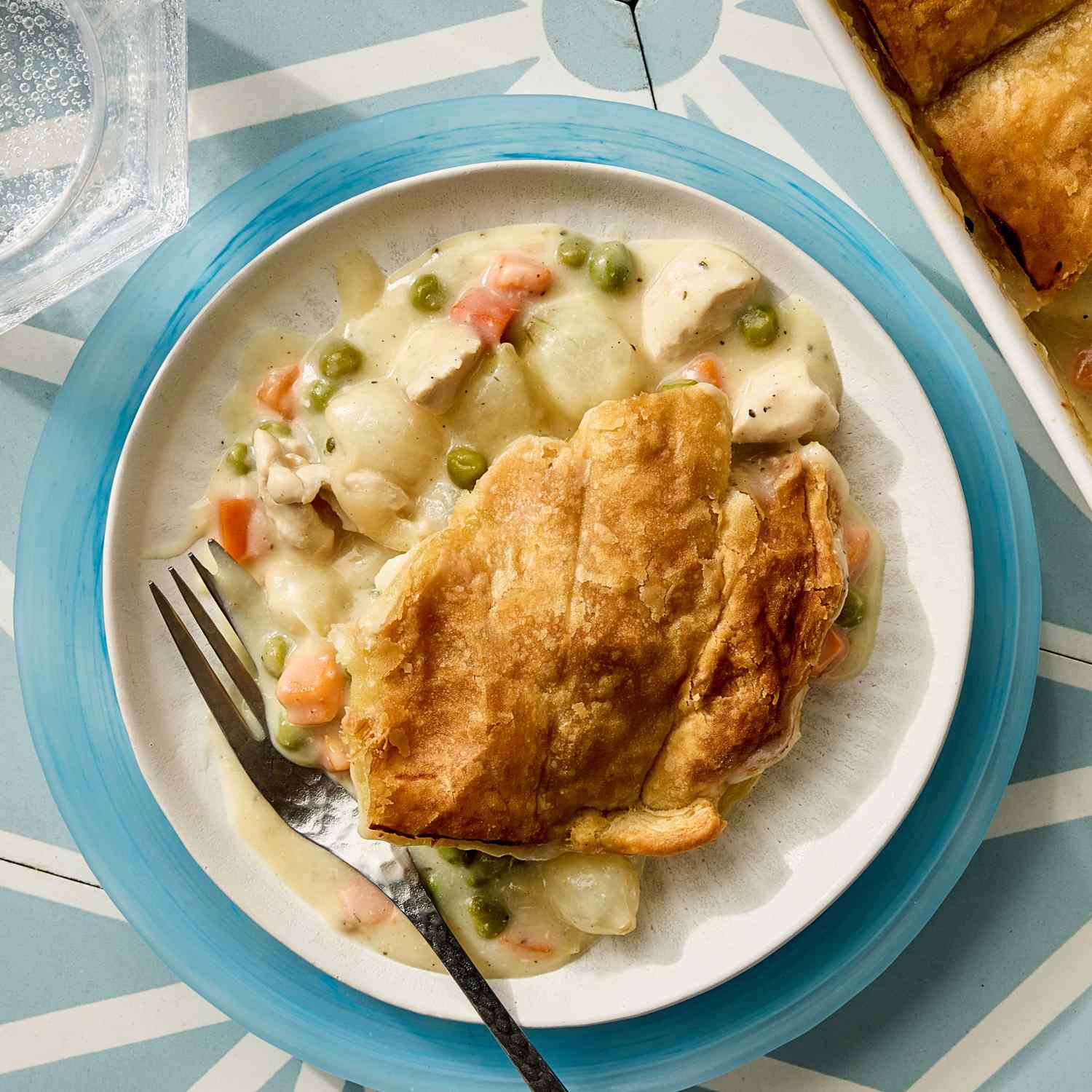 Chicken Pot Pie Casserole Is High in Protein