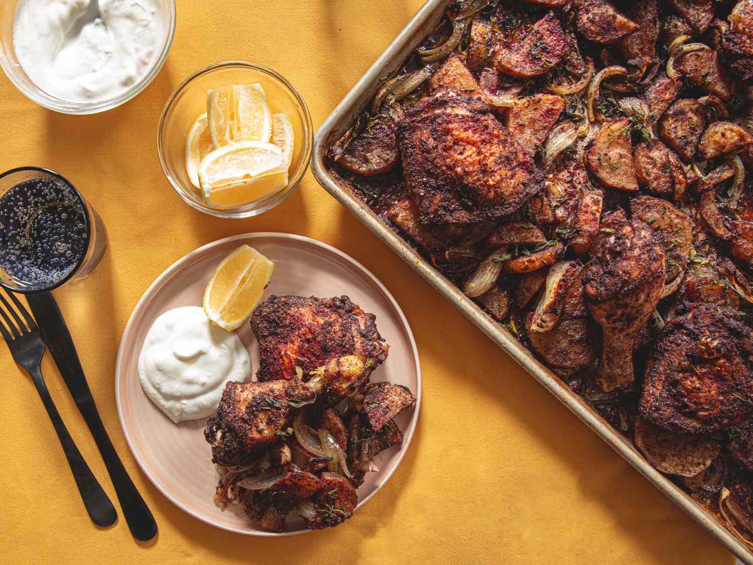 Musakhan (Palestinian Chicken and Potatoes)