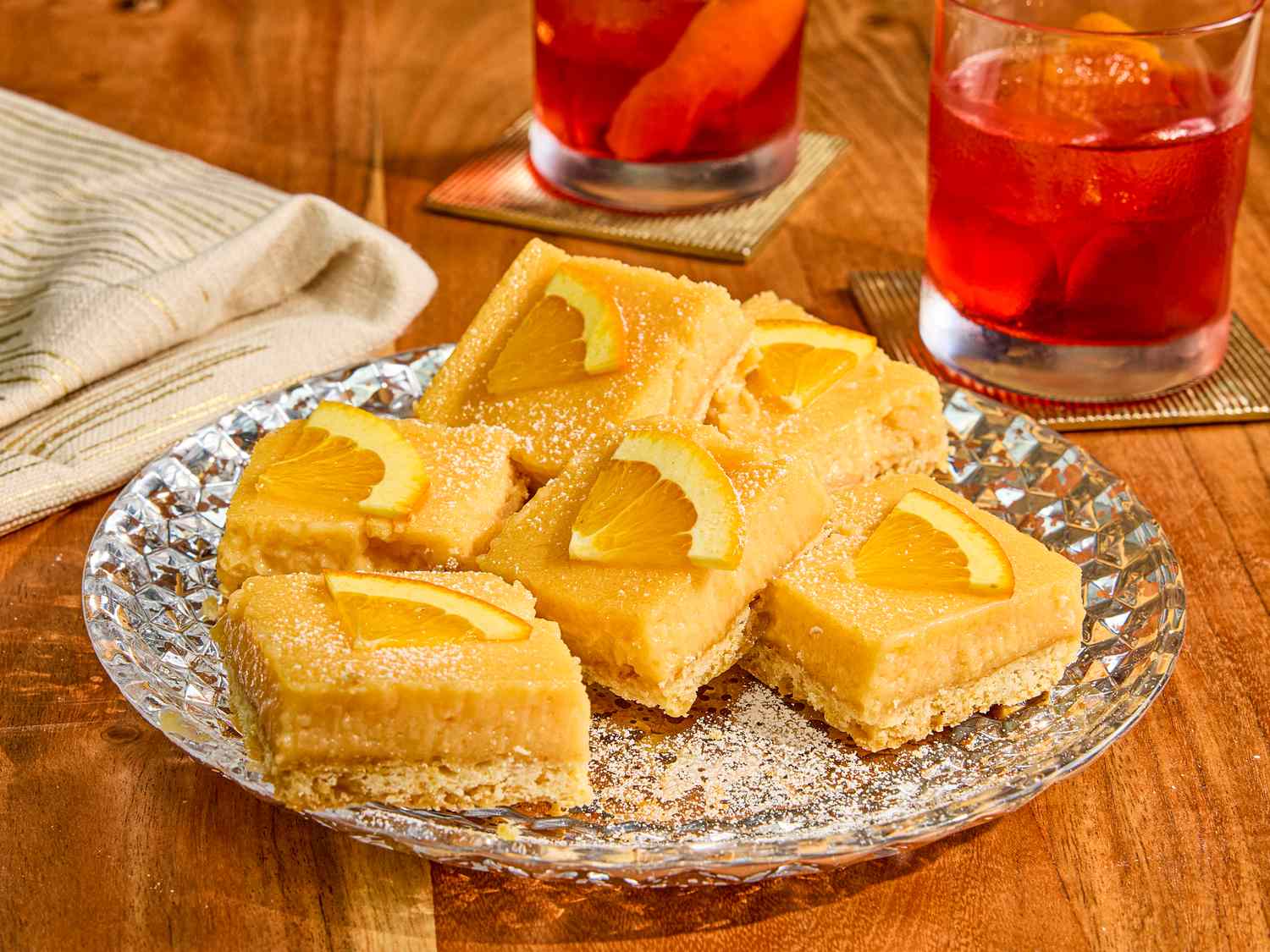 Negroni Dessert Bars