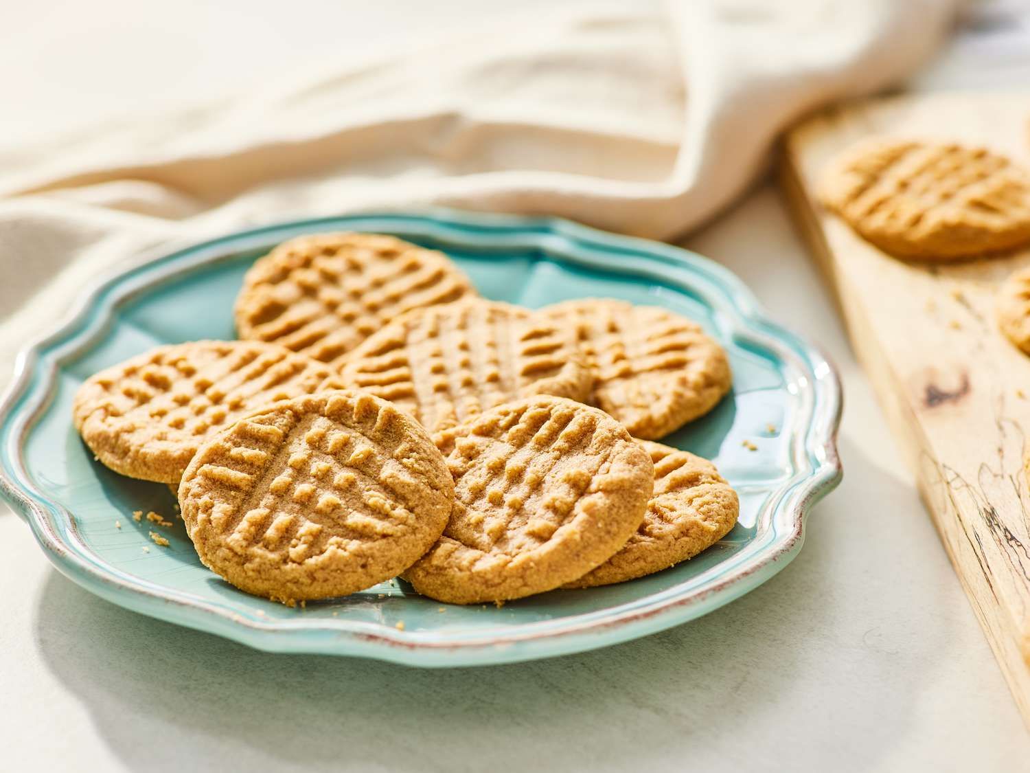 Three Ingredient Peanut Butter Cookies