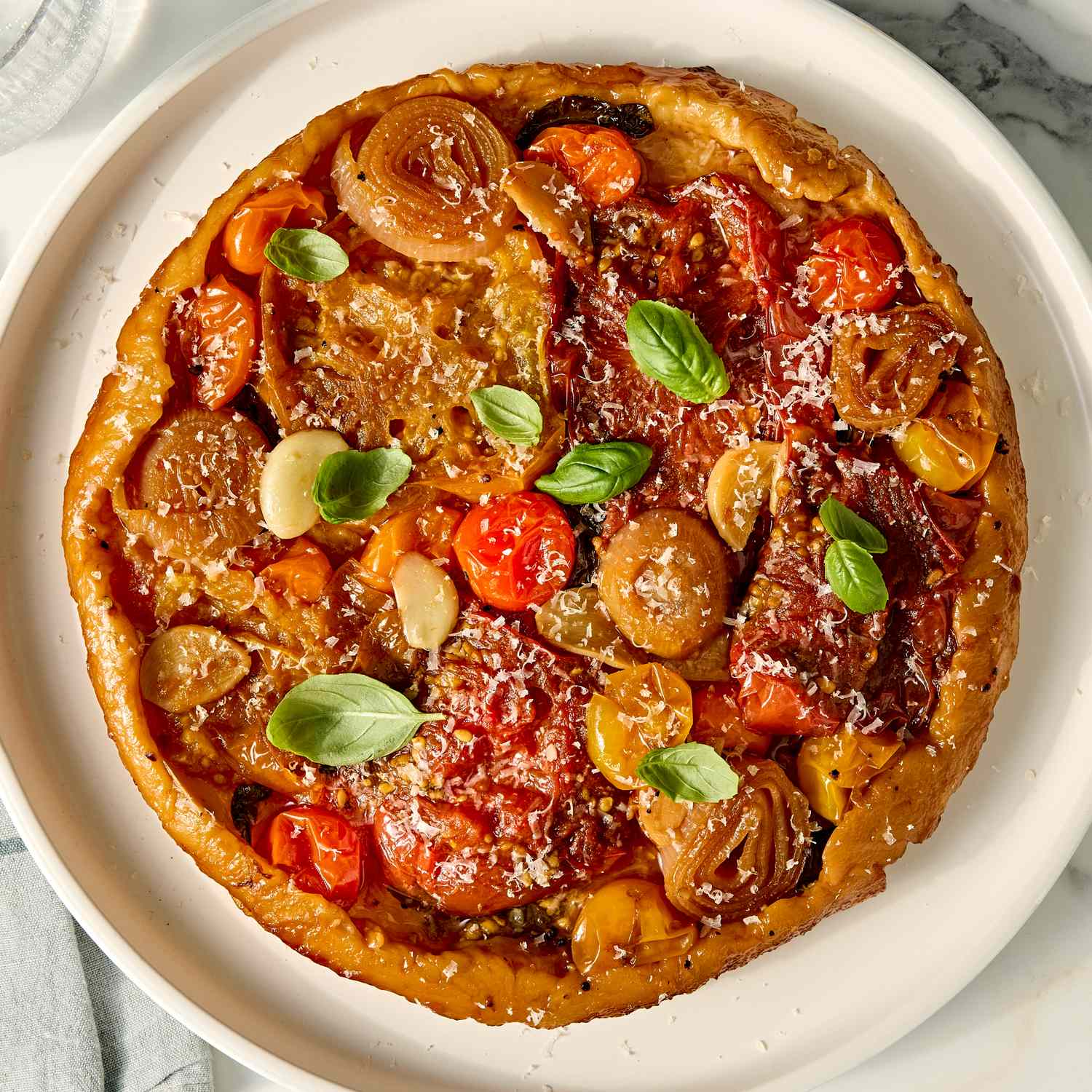 Skillet Tomato Tart