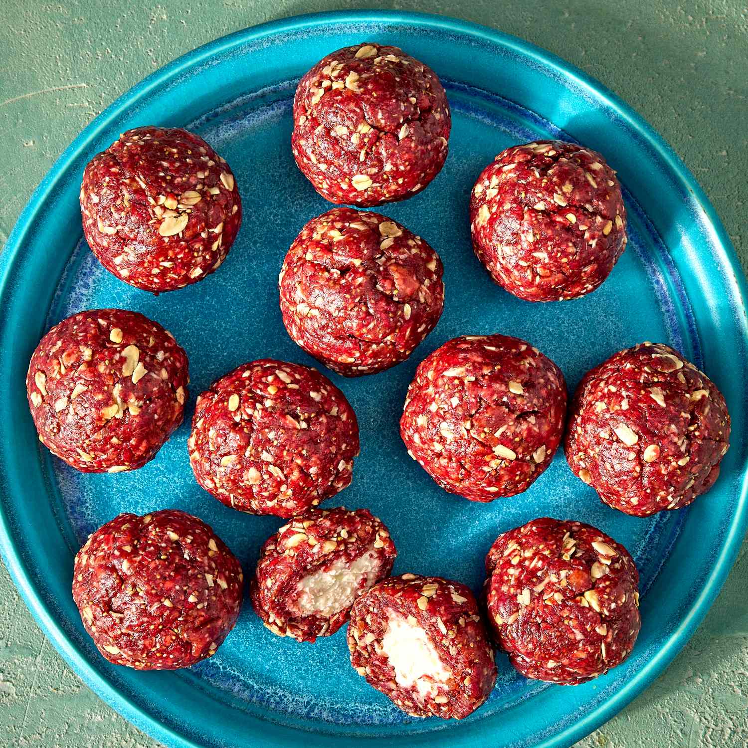Strawberries & Cream Energy Balls
