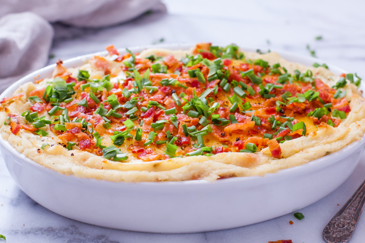 Twice-baked Mashed Potatoes