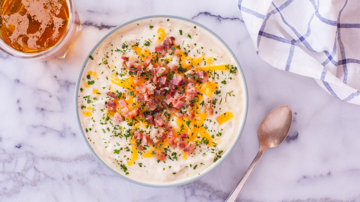 Panera's Cream Cheese Potato Soup